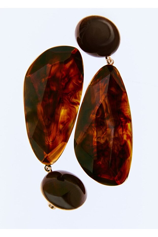 Reçine uçlu küpe - 5