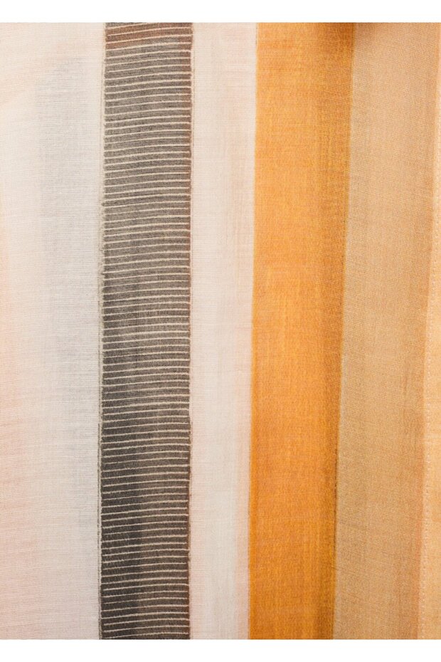 Lyocell çizgili gömlek - 8