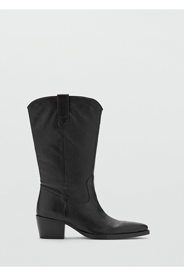 Ucu sivri deri yarım bot - 3