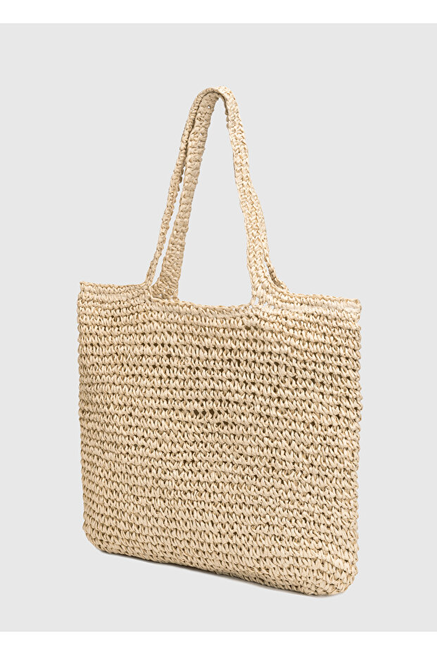 Hasır Omuz Çantası - 2