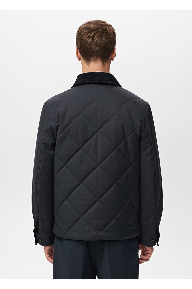 Su itici kapitone ceket - 4