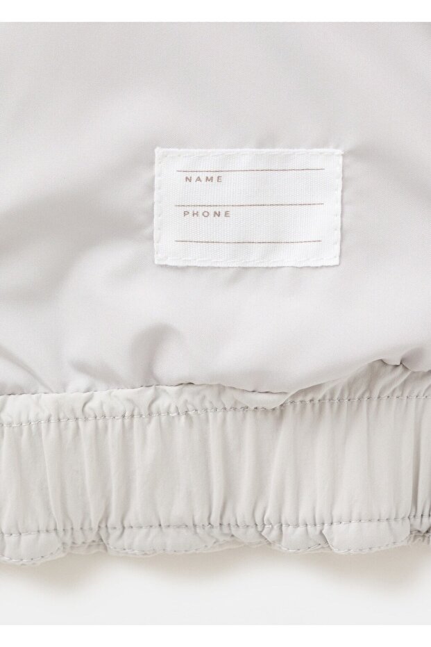 Kapüşonlu kapitone anorak - 5