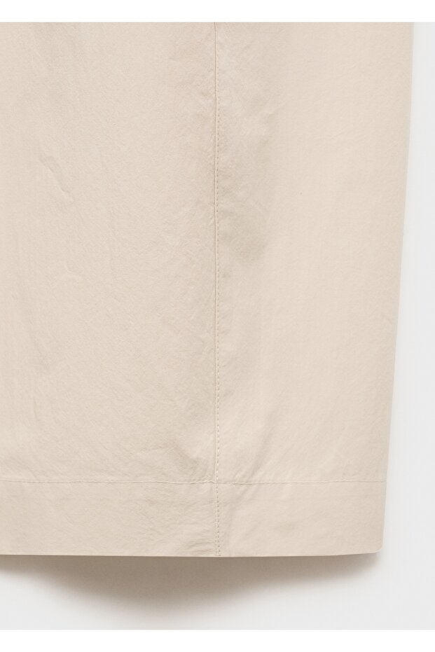 Baumwoll-Paperbag-Hose - 5