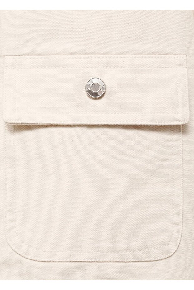 Kadife yaka jean parka - 8