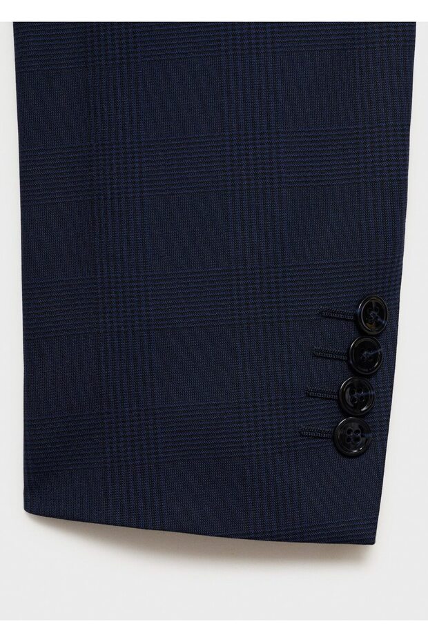Slim fit Milan kumaş blazer ceket - 5
