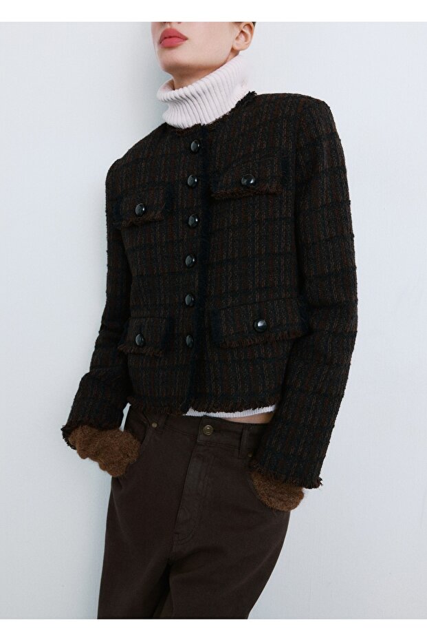 Cepli tüvit ceket - 6