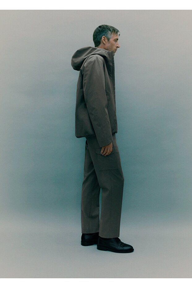 Dar kesim kargo pantolon - 8