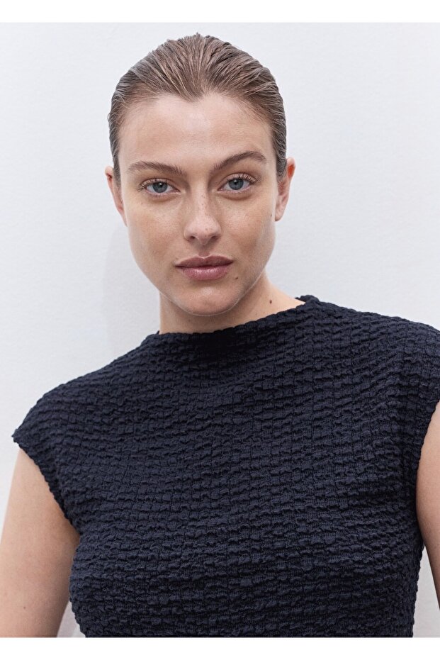 Krep pamuklu top - 6