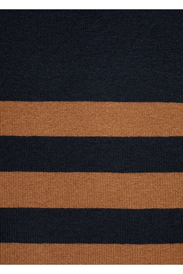 Perkins yaka düğmeli kazak - 7