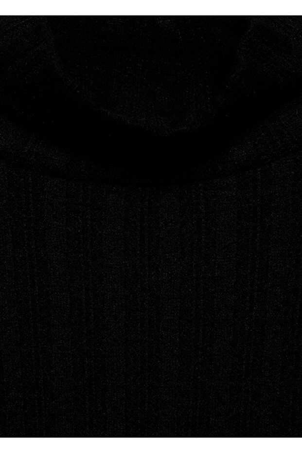 Lastikli dik yaka tişört - 8