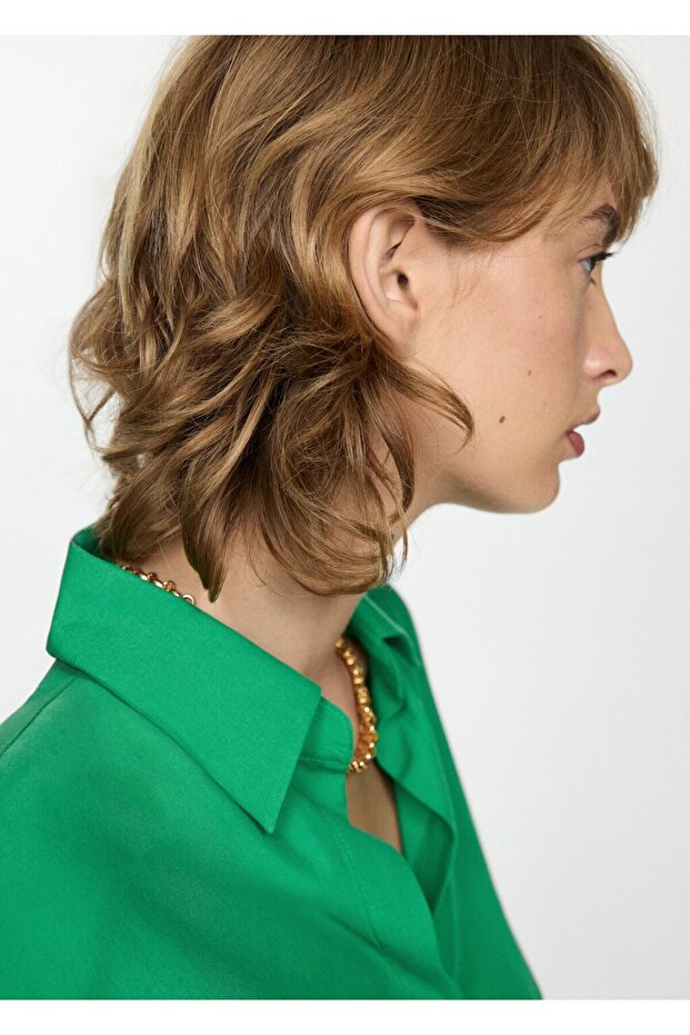 Lyocell akışkan gömlek - 6