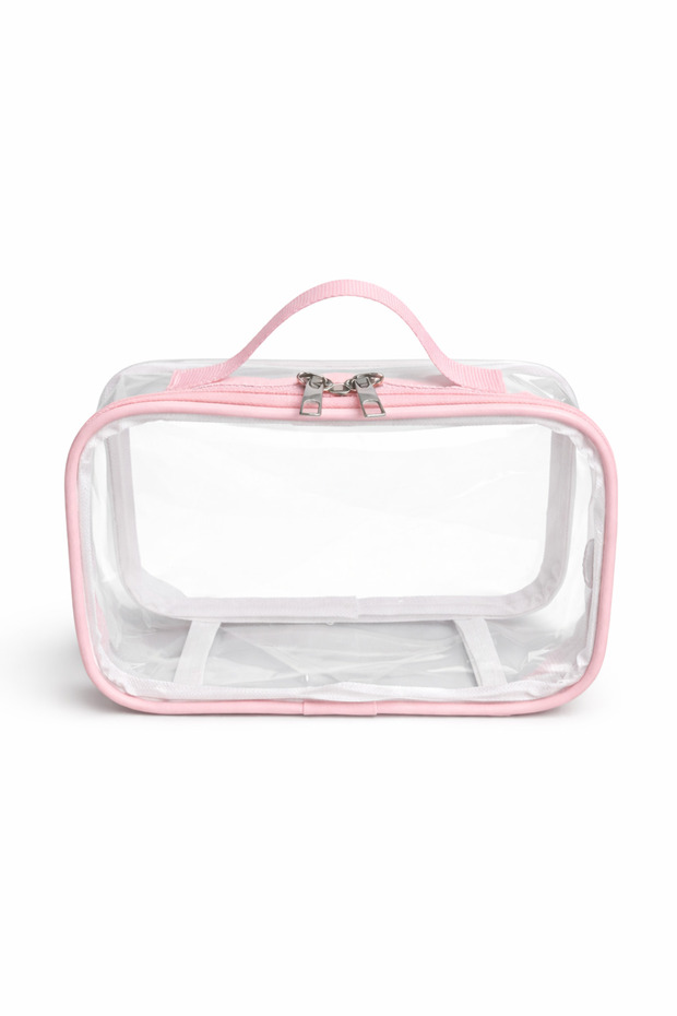 Transparent Travel and Organized Makeup Bag on All Sides