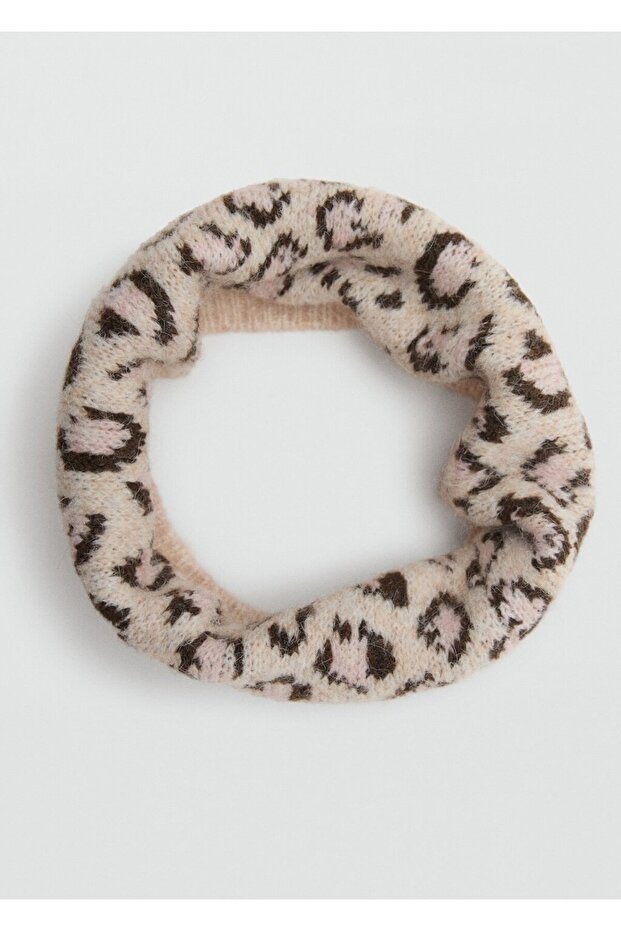 Leopar desenli atkı - 3