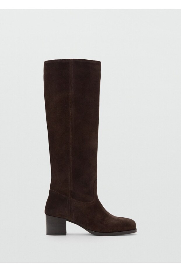 Topuklu süet bot - 2