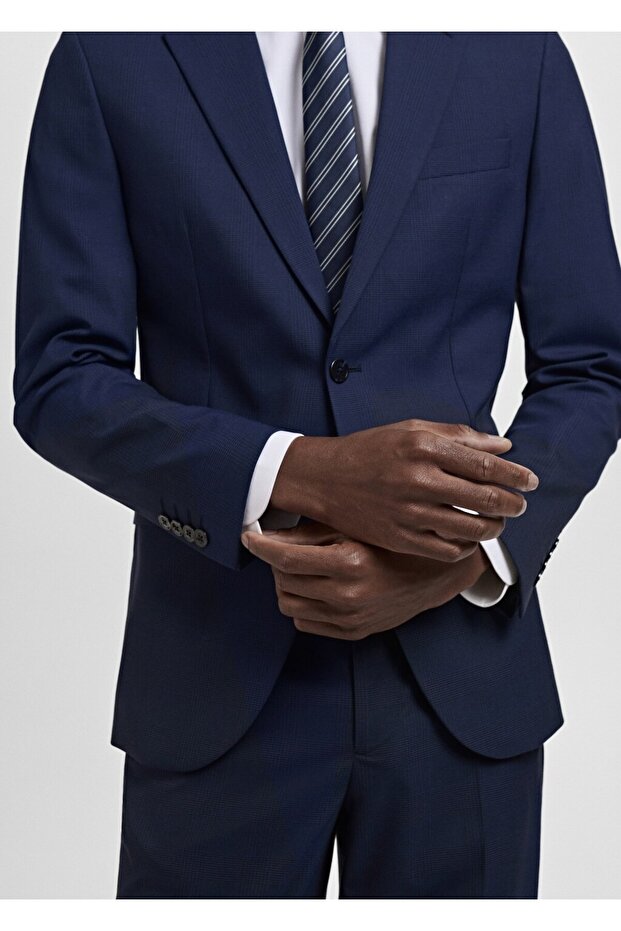 Slim fit Milan kumaş blazer ceket - 8