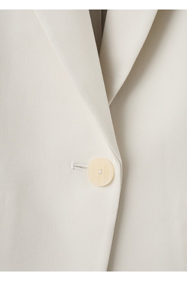 Dar kesim blazer ceket - 6