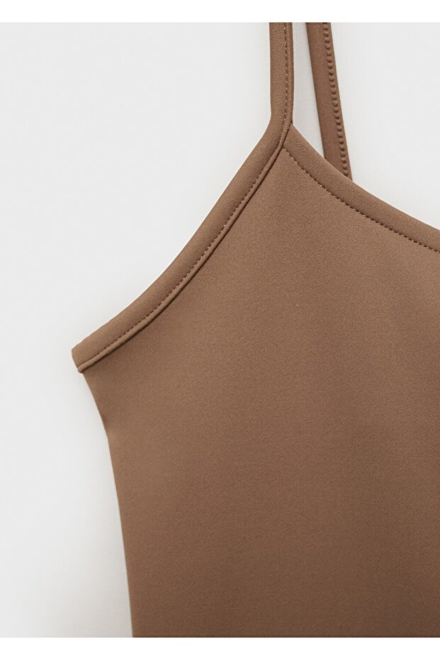 İnce askılı bluz - 8