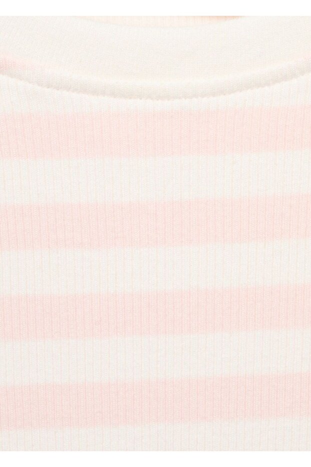 Gestreiftes Basic-T-Shirt - 7