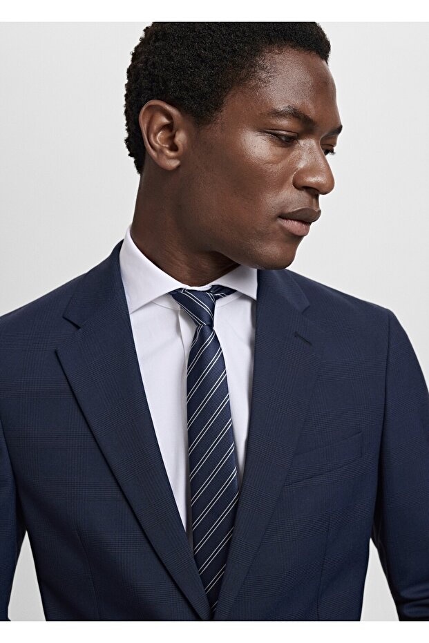Slim fit Milan kumaş blazer ceket - 6