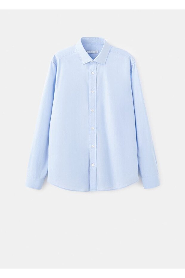 Regular fit %100 pamuklu gömlek - 3