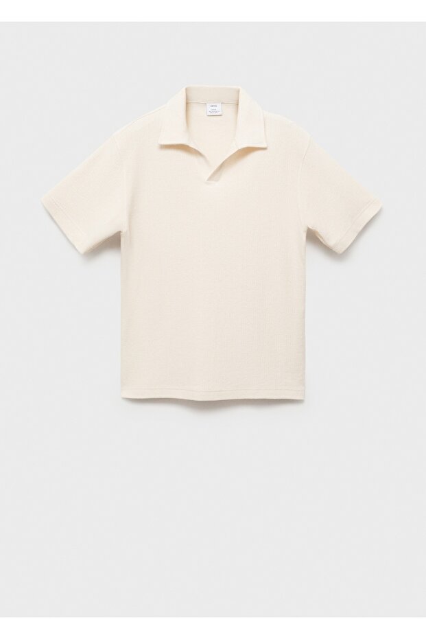 Dokulu regular fit polo gömlek - 3