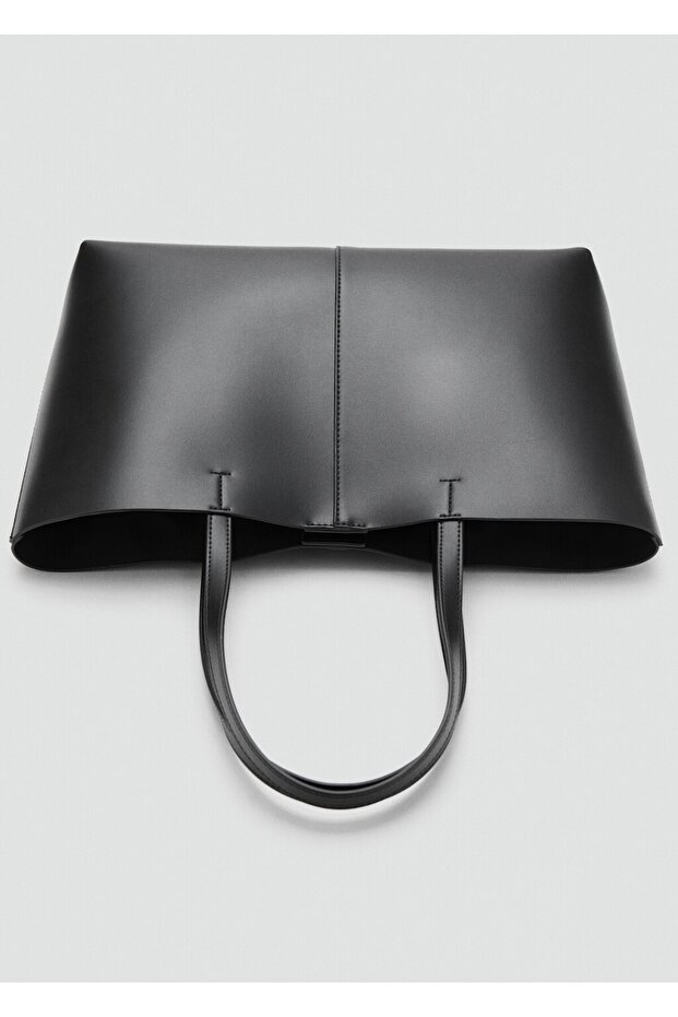 Çift saplı shopper çanta - 3