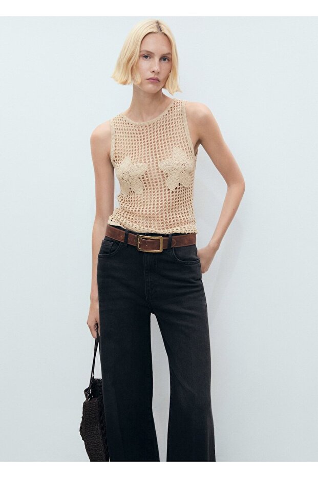 Nakışlı örgü üst - 1