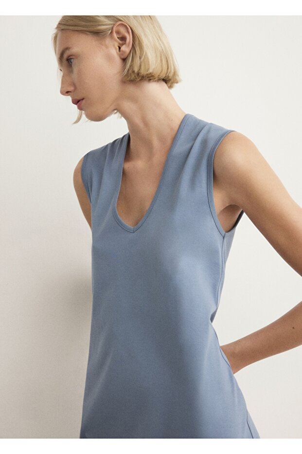 %100 pamuk kısa gecelik - 1