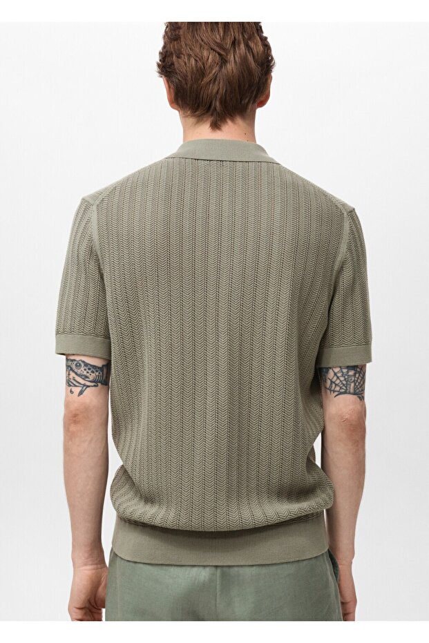 %100 pamuklu üste oturan gömlek - 4