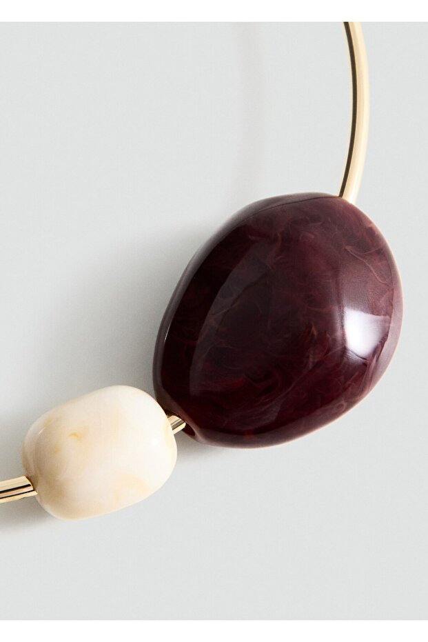 Boncuklu sert yaka - 4