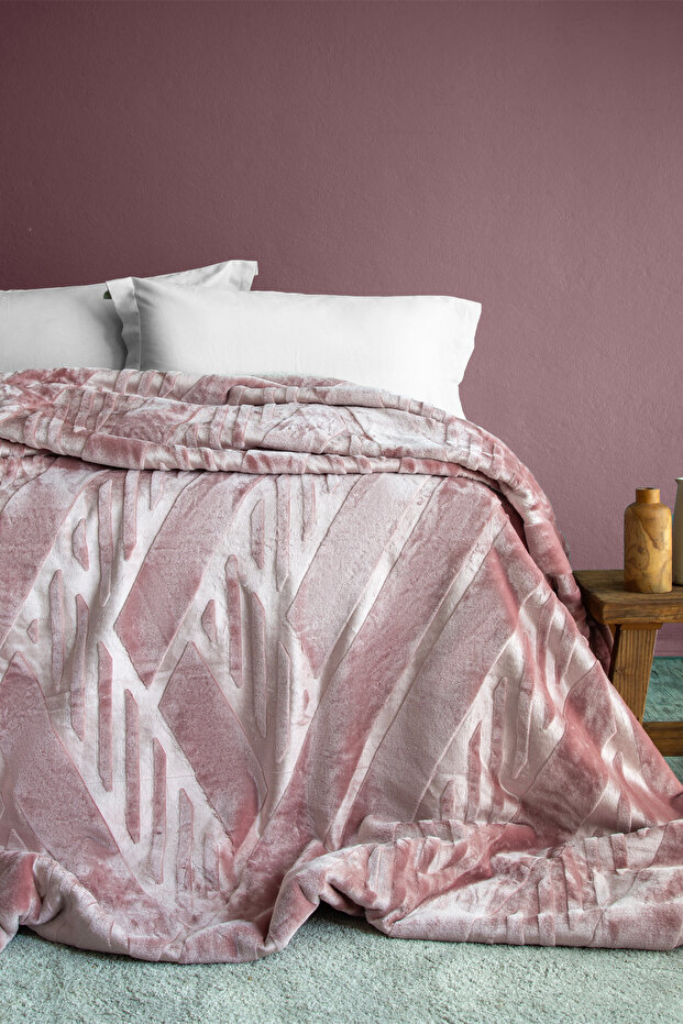 Decent Battaniye 200*230 cm Blush. - 1