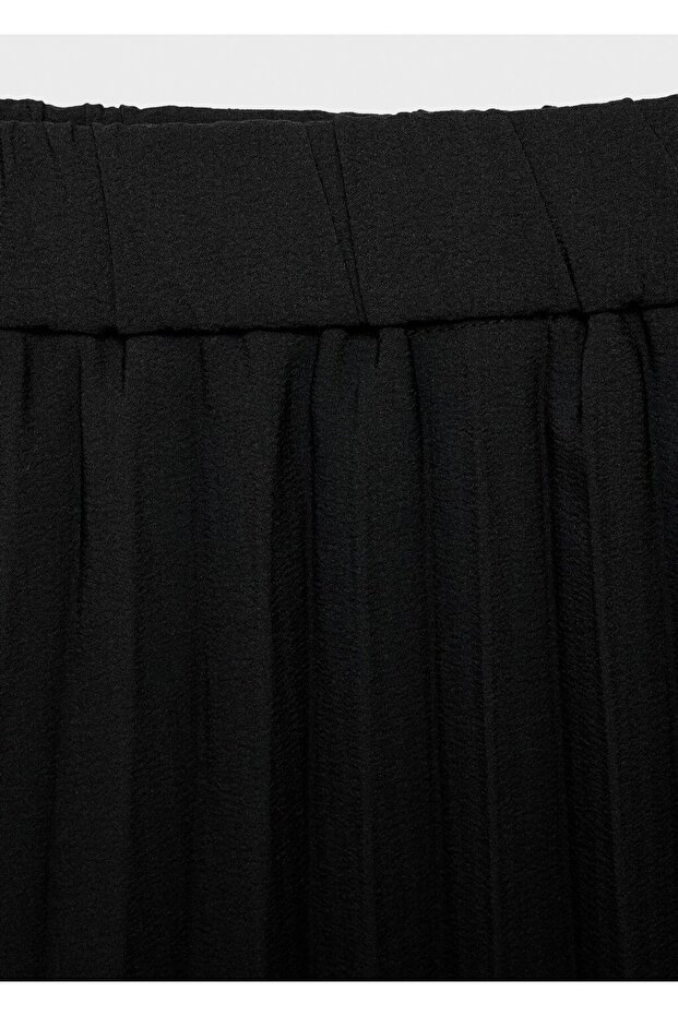 Pileli asimetrik etek - 5
