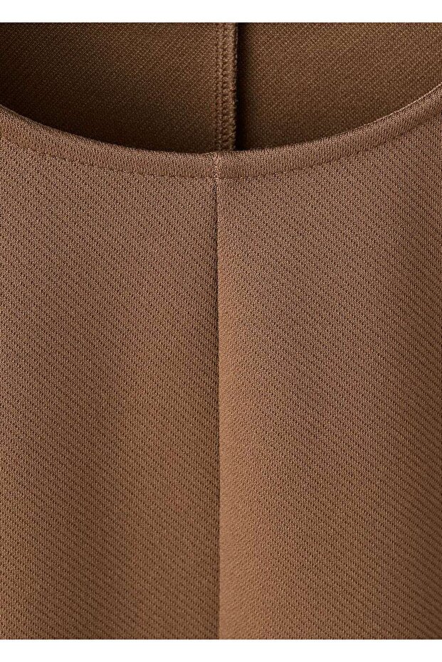 Geniş askılı dar kesim bluz - 7