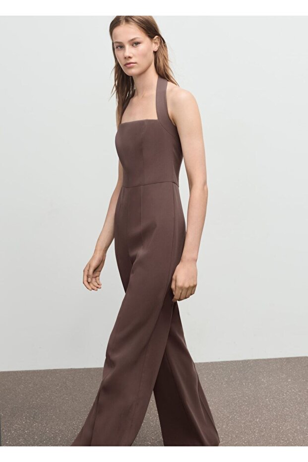 Boyundan askılı tulum - 7