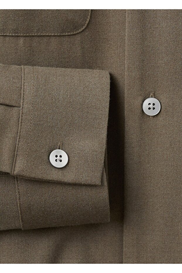 Cepli regular kesim gömlek ceket - 5