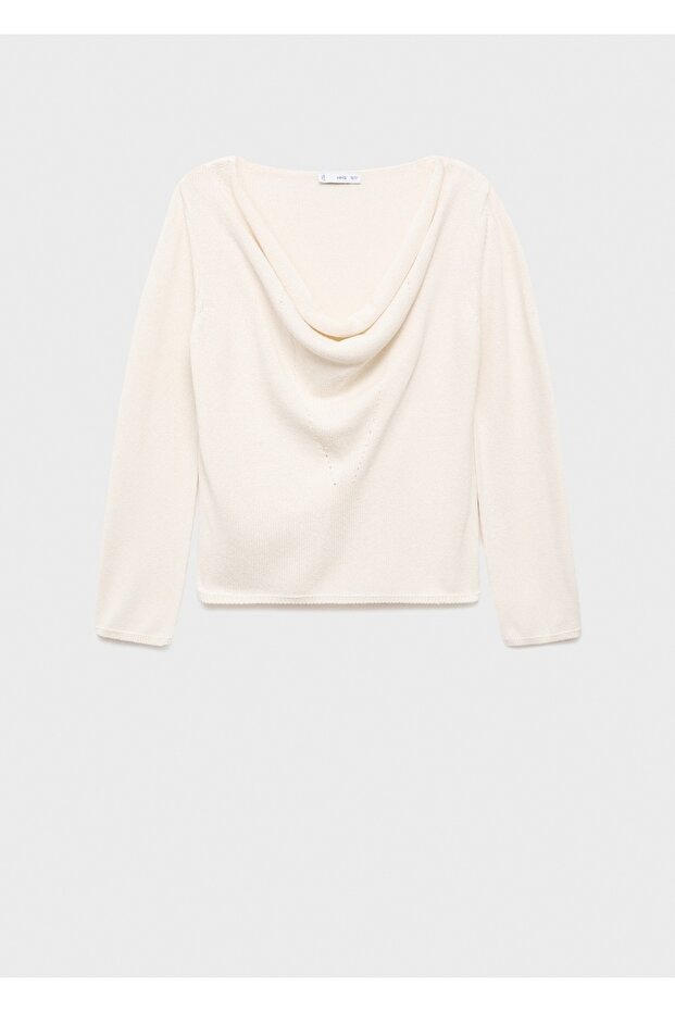 Degaje yakalı kazak - 3