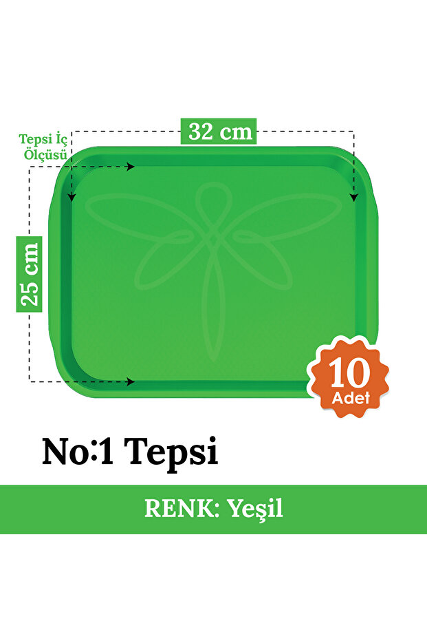 No1 Fast Food Tray - Service Tray - Presentation Tray 27*36