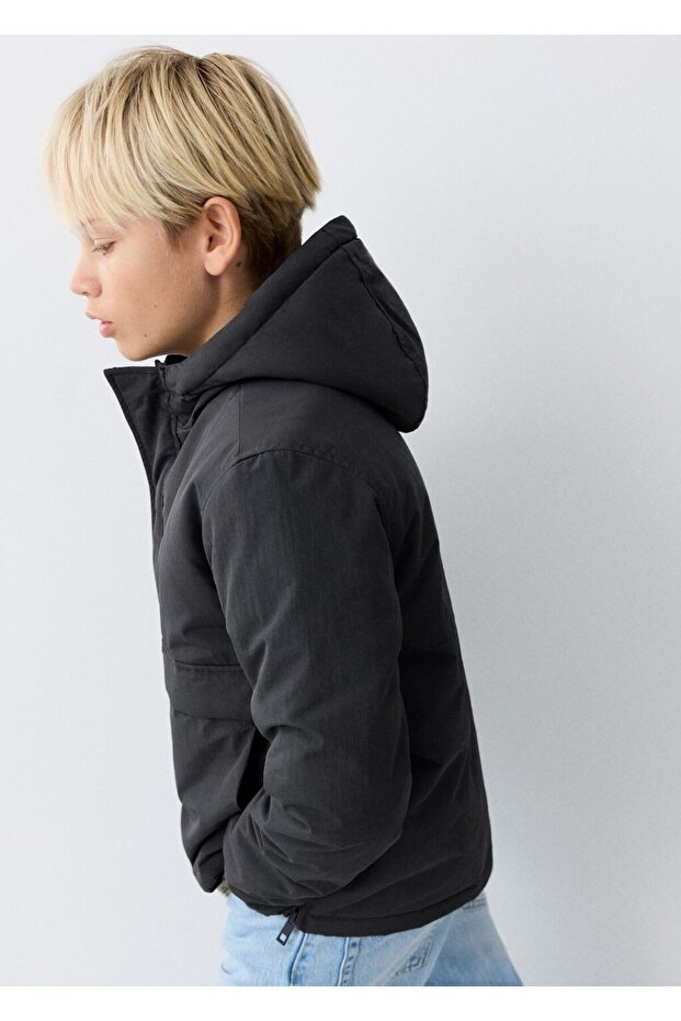 Kapüşonlu anorak - 5