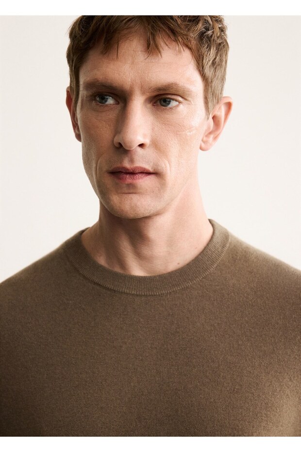 Regular kesim %100 kaşmir kazak - 6