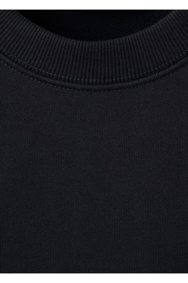 Regular kesim %100 pamuklu sweatshirt - 8