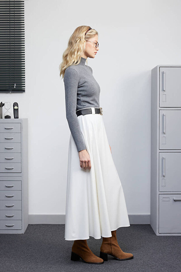 EKRU VOLANLI ETEK - 6