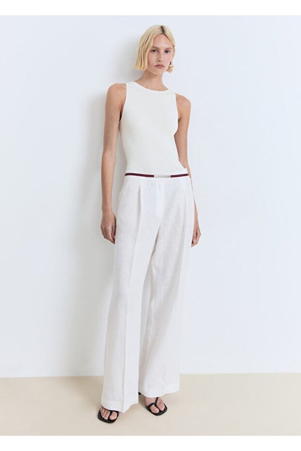 Dünne Strickbluse - 2