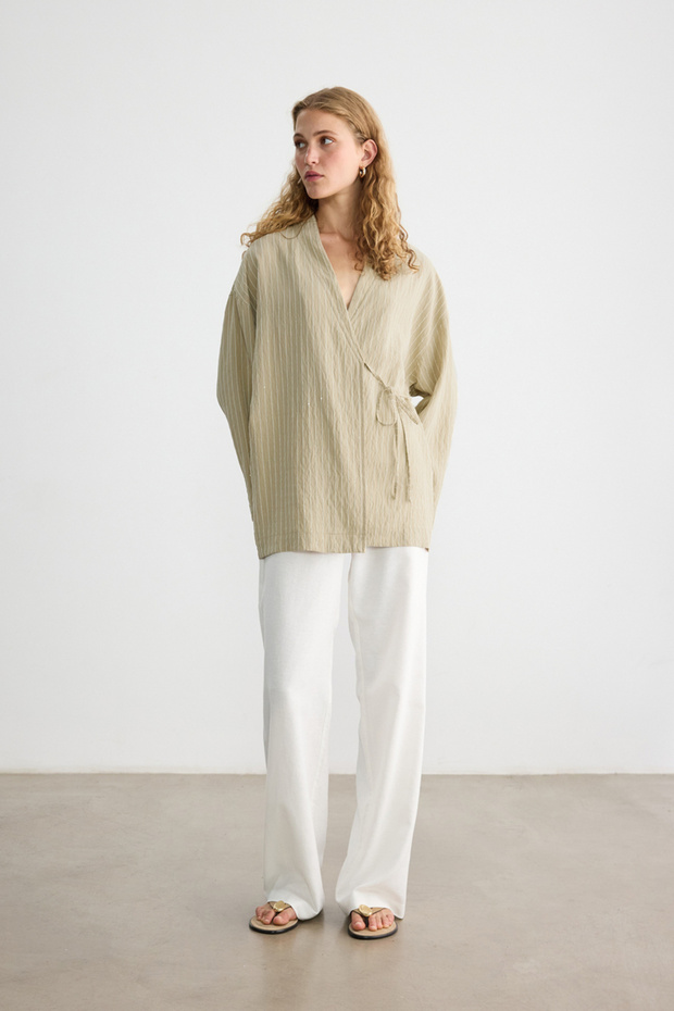 KIMONO VERDE LUMINOUS - 3