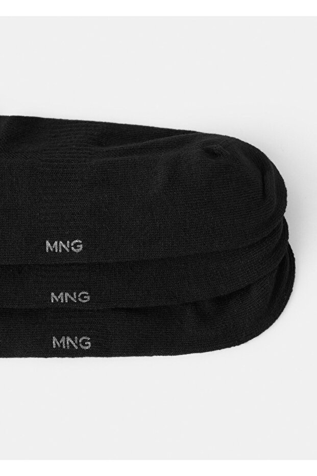 3'lü pamuklu çorap - 3