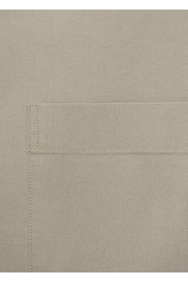 Cepli ve bowling yaka gömlek - 5