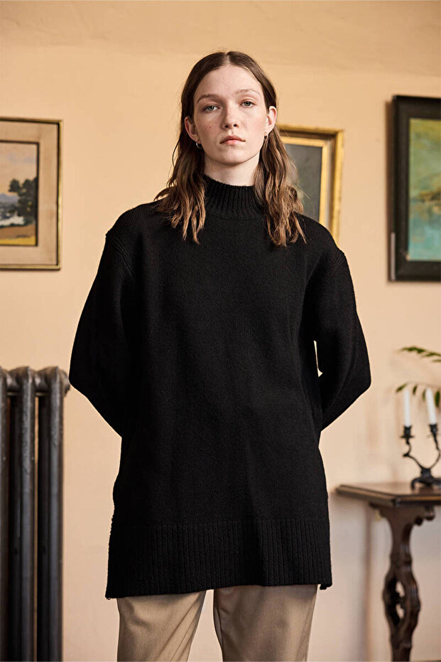 SİYAH SOFT KAZAK - 6