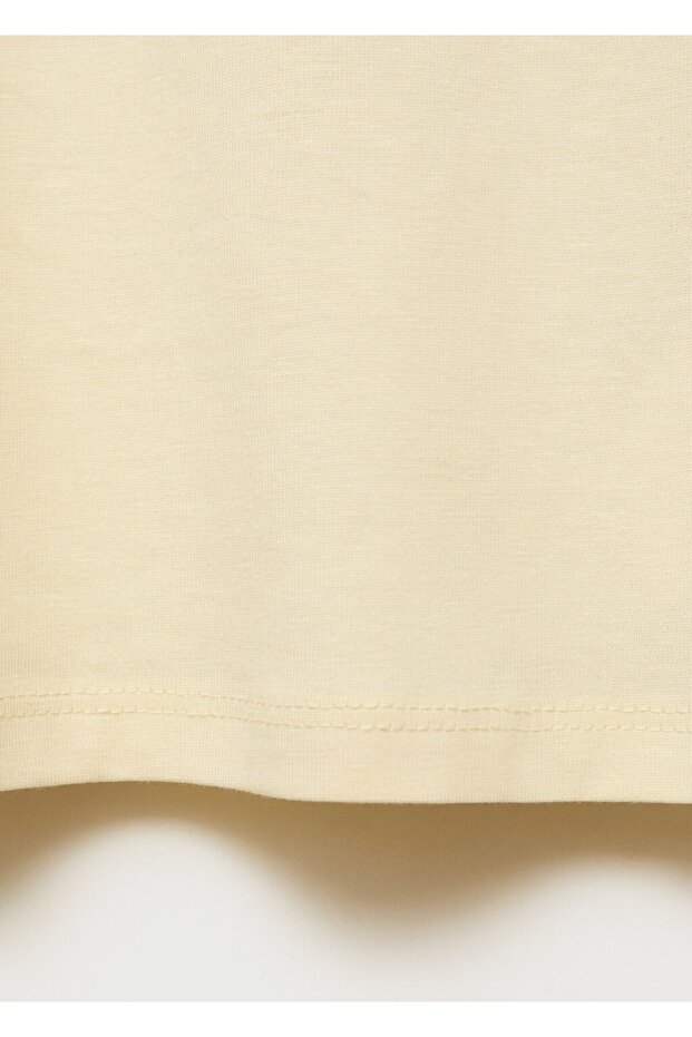 Sahil baskılı tişört - 4