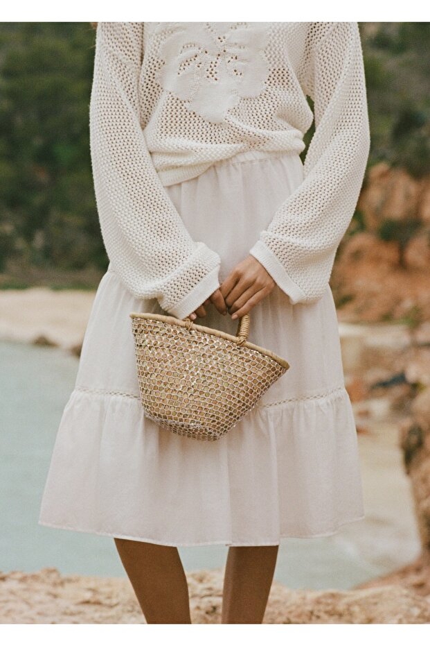 Geantă mini capazo combinată - 2