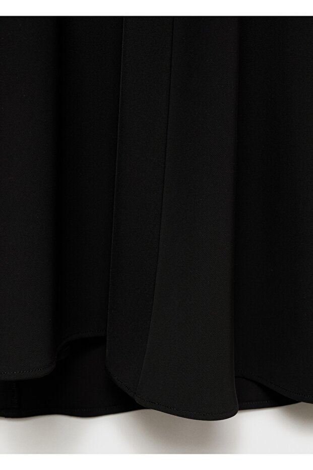 Halter yaka elbise - 5