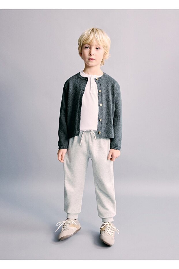 Pamuklu jogger pantolon - 1